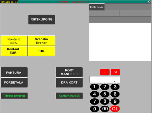 Övriga betalmedel